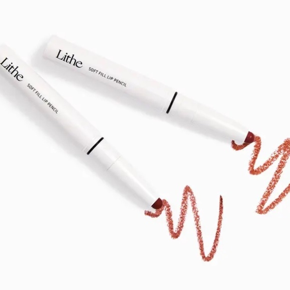 Soft Fill Lip Pencil duo|LITHE| Dusk&Scarlet| BNIB